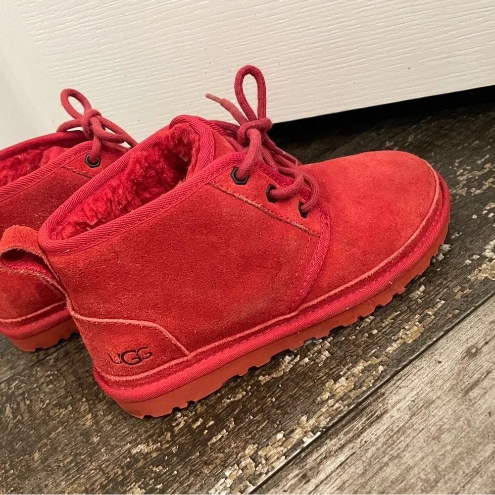 UGG Kids Vibrant Red Boots